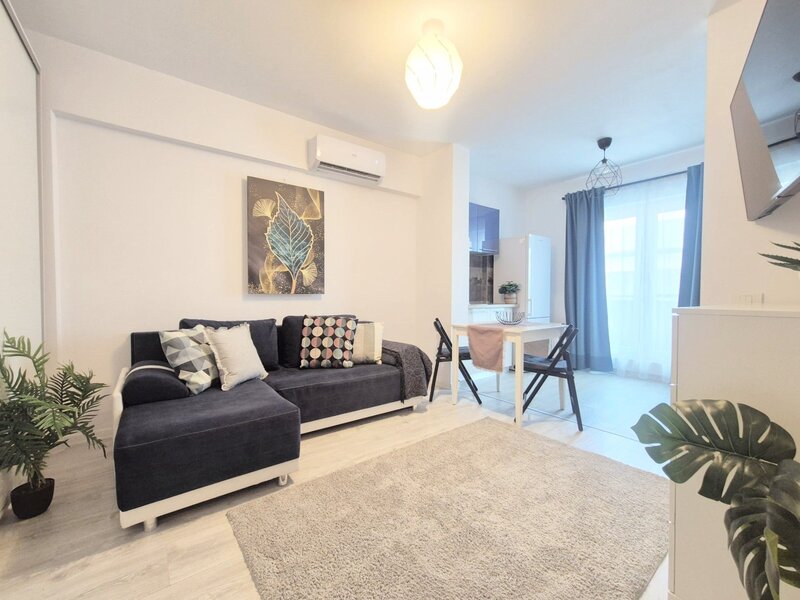 Doua camere, ap. superb mobilat, parcare, 8 minute metrou Nicolae Teclu, comision 0%,