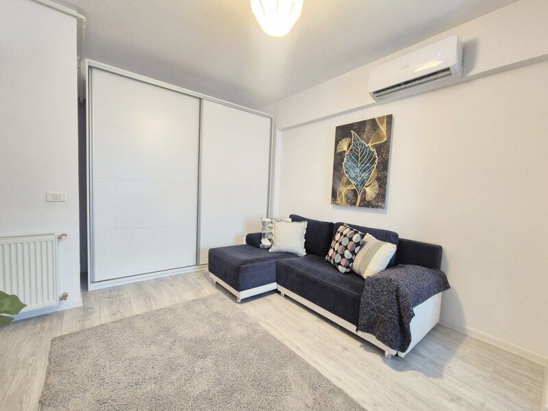 Doua camere, ap. superb mobilat, parcare, 8 minute metrou Nicolae Teclu, comision 0%,