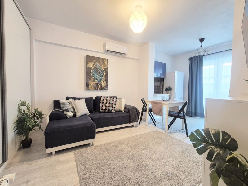 Doua camere, ap. superb mobilat, parcare, 8 minute metrou Nicolae Teclu, comision 0%,